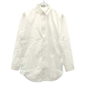 Dior Homme 16AW Signature Color Fly Front Shirt 463c541w5580 White 39